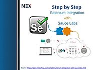 How to run integration of selenium to test on sauce lab?