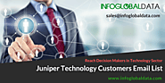 Juniper Customers Email List | List of Juniper Users | Mailing Database