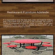Improve hospitality and sporting club furniture