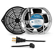 172mm Cabinet Cooling Fan Kit, Filter and Cord 120v CAB708
