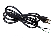 Fan Power Cord, Electrical US Wall Plug CAB125 NEMA 5-15P