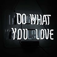 Neon Light Do What You Love Neon Sign Office Bedroom Christmas Party Decorative Sign Ultra Bright Neon Night Light 14...