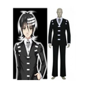 Soul Eater Death The Kid Black Suit Cosplay Costume -- CosplayDeal.com