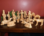 Beautiful Wood Carved Nativity Sets for Christmas