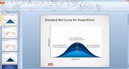 Free Standard Bell Curve Template for PowerPoint - Free PowerPoint Templates - SlideHunter.com