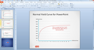 Free Normal Yield Curve PowerPoint Template - Free PowerPoint Templates - SlideHunter.com