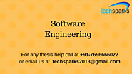 Thesis in Software Engineering - Topics and Research Areas