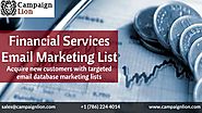 Financial Services Email Marketing List