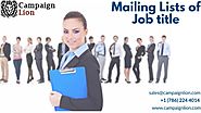 Mailing List of Job Title