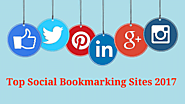 Top Social Bookmarking Sites 2017, Top 10 Social Bookmarking site List