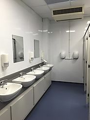 Washroom cubicles
