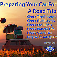 Checking Your Vehicle Before Setting On Road Trip