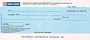 How to Pay HDFC Credit Card Bill by Cheque