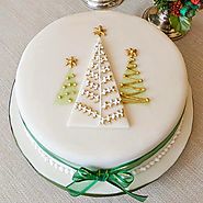 Simple Christmas cake