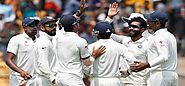 कोटला टेस्ट : भारत ने जीत तरफ बढ़ाया एक और कदम : श्रीलंका को चौथा झटका, जडेजा ने मेथ्यूज को भेजा वापस !! | Khabar 7