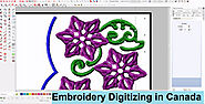 Embroidery Digitizing in Canada
