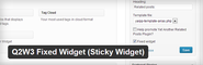 WordPress › Q2W3 Fixed Widget (Sticky Widget) " WordPress Plugins