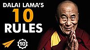 Dalai Lama's Top 10 Rules For Success (@DalaiLama)