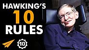 Stephen Hawking's Top 10 Rules For Success