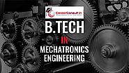 B.Tech in MECHATRONICS ENGINEERING
