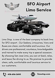 Book Limo Service for SFO Airport