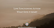 Low Functioning Autism - What Sets it Apart - Autism Parenting Magazine