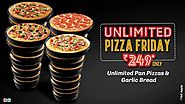 Unlimited Pizza Friday,Food event in Hyderabad | Eventshelf