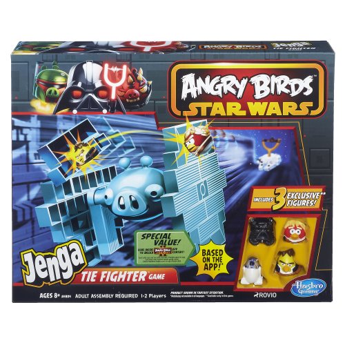 Angry Birds Star Wars Jenga Tie Fighter Game