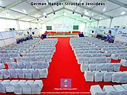 German Hanger Structure | Tent Construction For Event | Jessideas