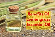 Lemongrass Essential Oil Benefits - How To Use Lemongrass Essential Oil