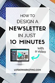 How to Design an Email Newsletter in 10 Minutes with Canva