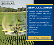 Best Agricultural Aviation Services by Tribute Aviation