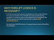 Forklift Licence Sydney