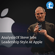 Analysis Of Steve Jobs Leadership Style At Apple