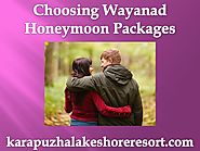 Choosing Wayanad Honeymoon Packages