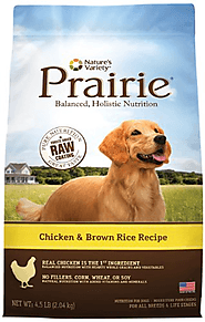 Nature's Variety Prairie Chicken and Brown Rice Recipe Dry Dog Food, 27-Pound