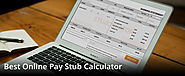 Pay Stub Calculator - Managing Income Is Now Easy - Stub Creator