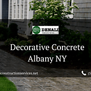 Decorative Concrete Albany NY - Denali Construction Services