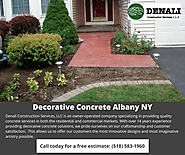 Decorative Concrete Services by Denali Construction