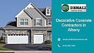 Best Decorative Concrete Contractors in Albany