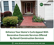 Enhance Your Home’s Curb Appeal With Stamped Concrete Services