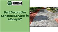 Best Decorative Concrete Services in Albany, NY