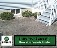 Decorative Concrete Overlay – Denali Construction