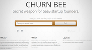 Churn Bee - Metrics For Your SaaS Startup