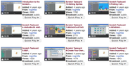 Scratch Tutorial Video Playlist on TeacherTube
