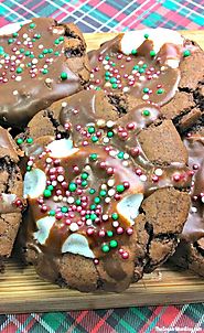 Holiday Hot Chocolate Cookies