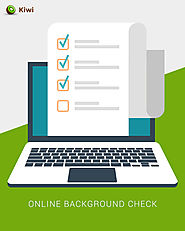 Online Background Check Service