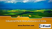 Industrial Paint Manufacturers in India WIth best Marine coatings & Protective Coatings services in india - PdfSR.com