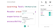 Free Technology for Teachers: Immersive Reader - A Fantastic Addition to OneNote