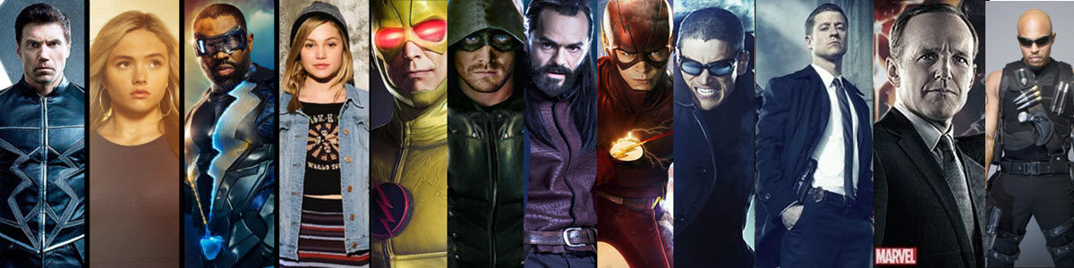 Headline for 111 Best Superhero Comic Book TV Shows bucket list